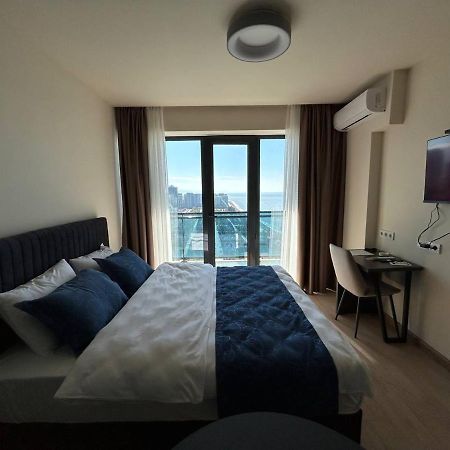 Студия С Потрясающим Видом На Море В Orbi Beach Tower Batumi Esterno foto