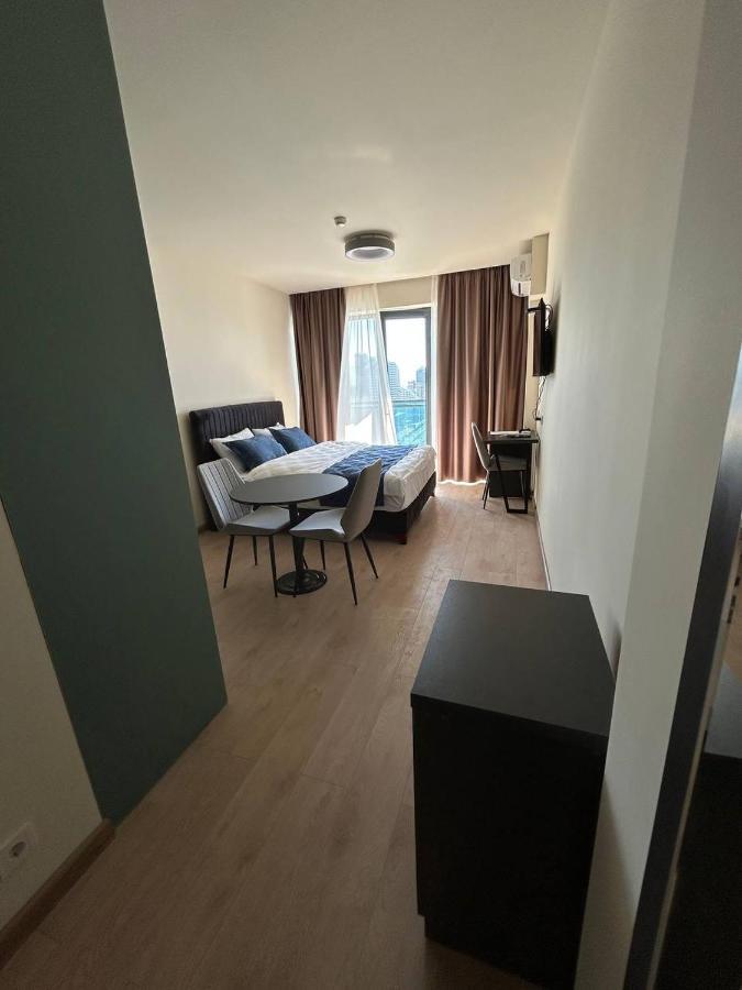 Студия С Потрясающим Видом На Море В Orbi Beach Tower Batumi Esterno foto