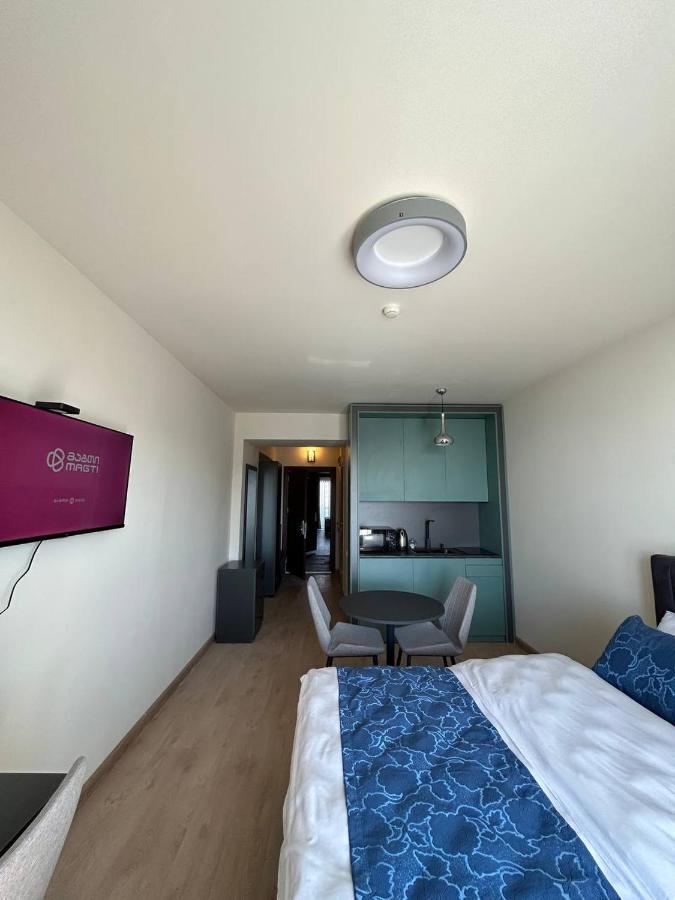 Студия С Потрясающим Видом На Море В Orbi Beach Tower Batumi Esterno foto